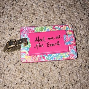 LILLY PULITZER new luggage tag!!